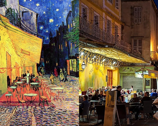 vincent van gogh cafe terrace at night