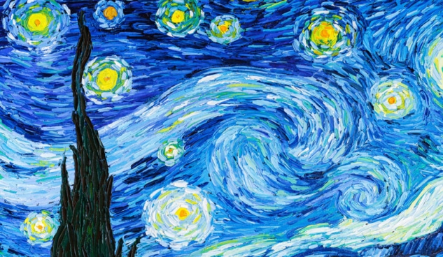 painting starry night