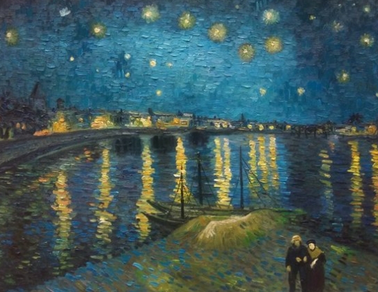 van gogh starry night painting