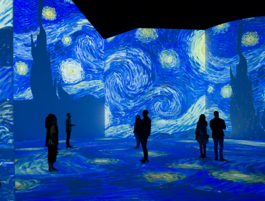 van gogh at the lume