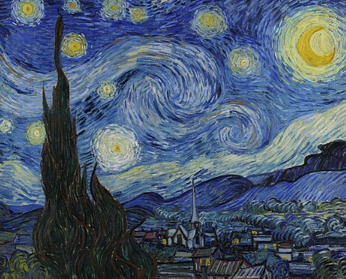 starry night 1889