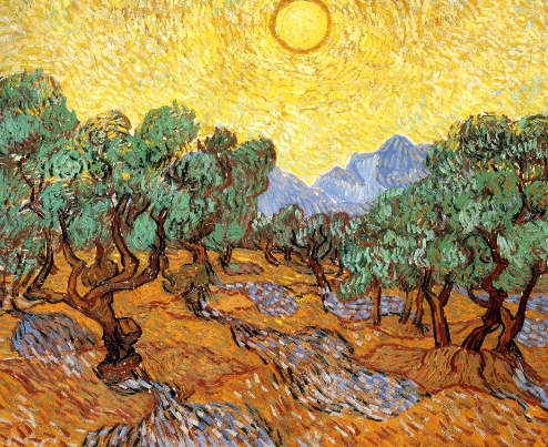 van gogh sun