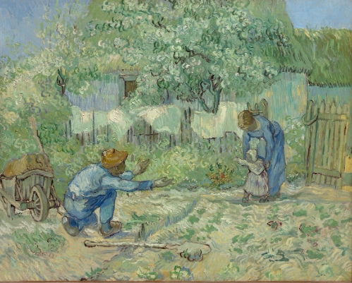 van gogh first painting