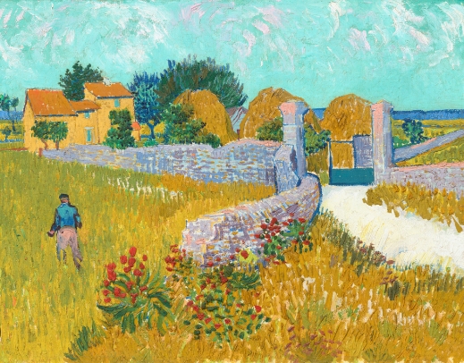 van gogh farmer painting