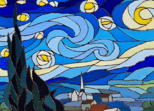 the starry night artist