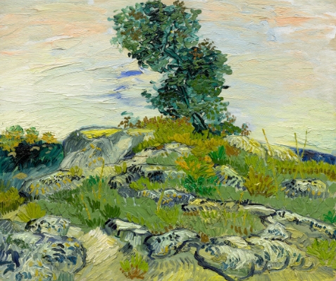 the rocks van gogh