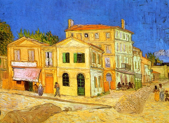 vincent van gogh yellow house