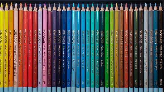 van gogh pencils