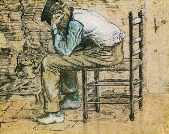 worn out van gogh