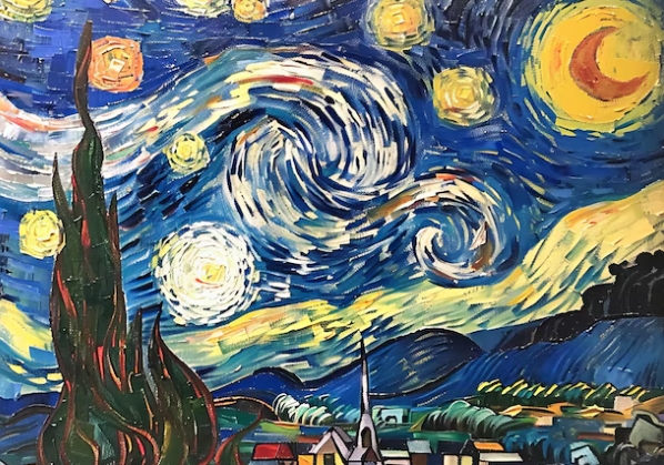 the starry night 1889