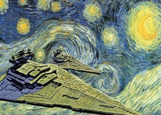 star wars van gogh