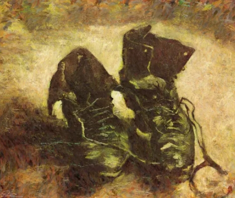 van gogh peasant shoes