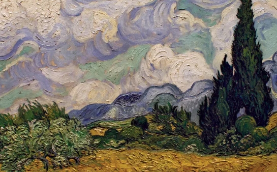 van gogh abstract