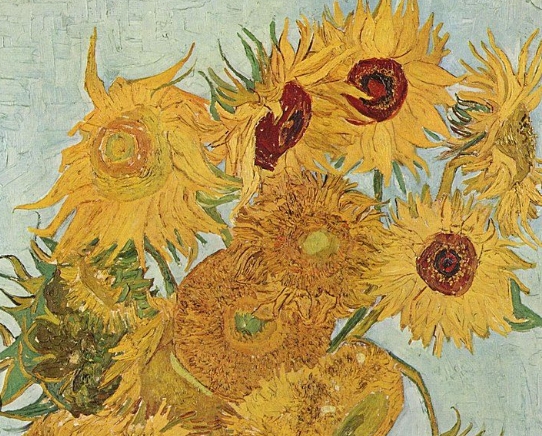 the sunflower painting