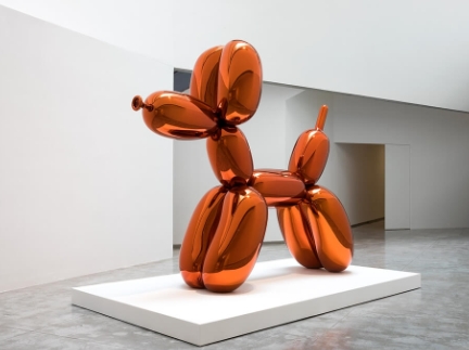 jeff koons arte