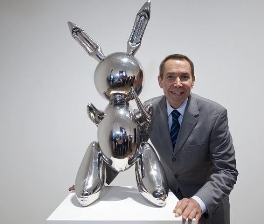 jeff koons most expensive artwork