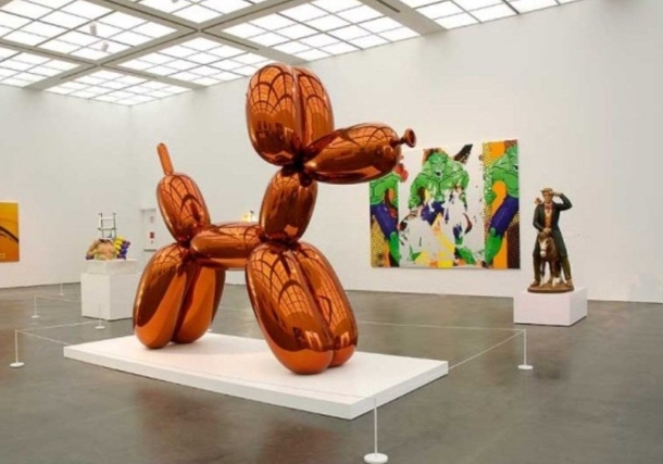 jeff koons most famous artwork