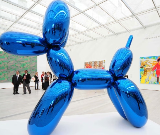 jeff koons famous artwork