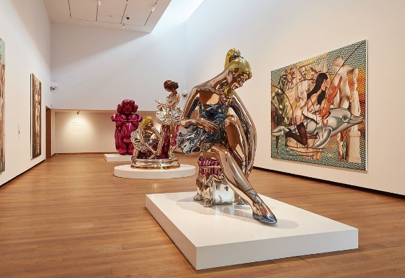 jeff koons at the ashmolean