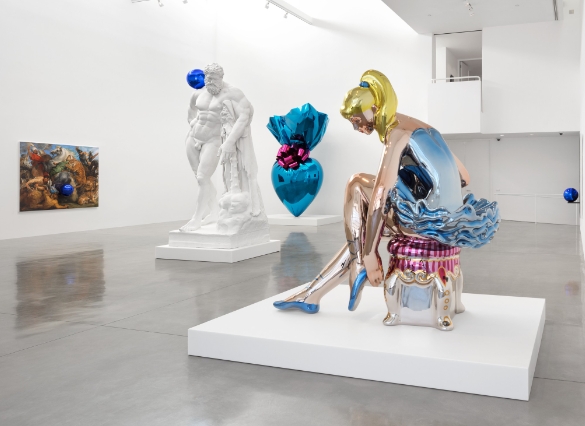 jeff koons art collection