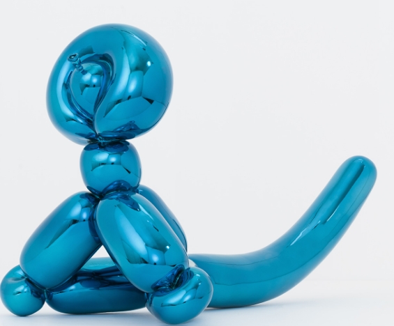 jeff koons blue