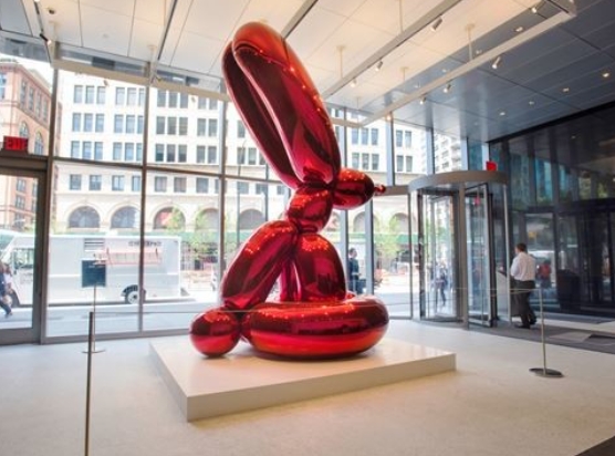 jeff koons astor place