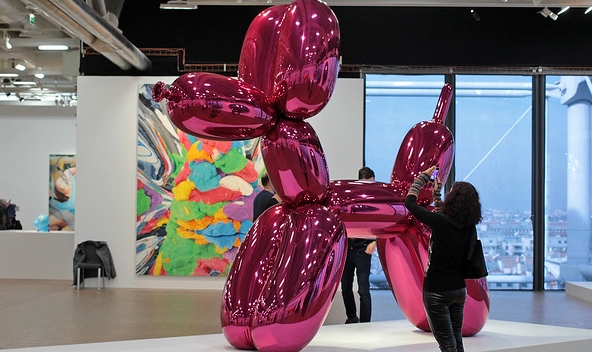 jeff koons pompidou