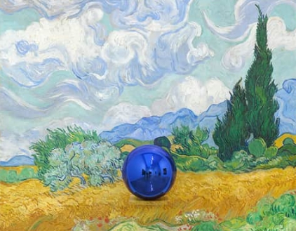 jeff koons van gogh