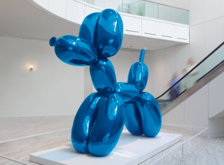 sculptures by jeff koons