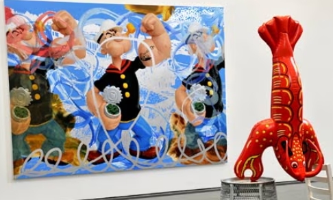 jeff koons serpentine