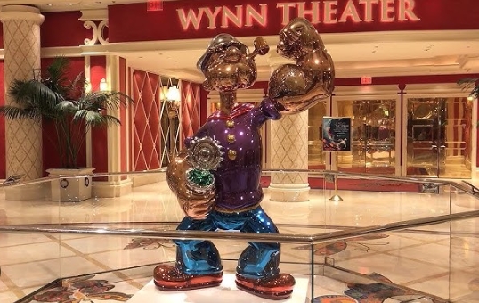 jeff koons wynn las vegas