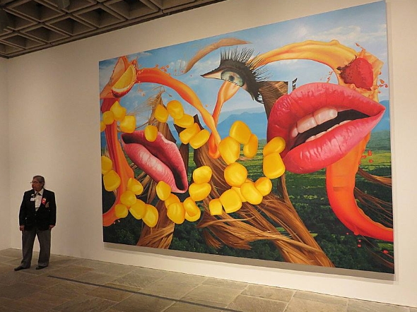 koons painting