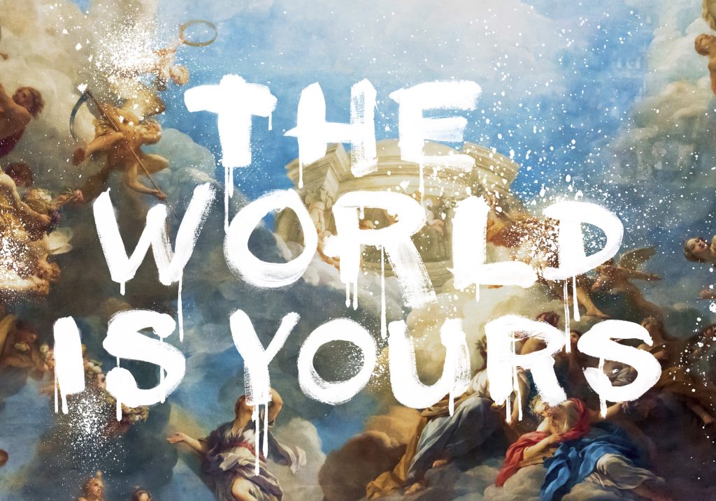 the world is yours artwork