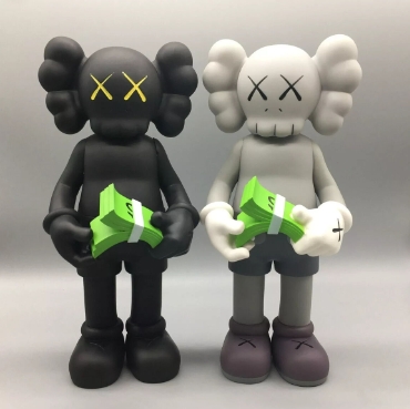 Kaws Holding Money